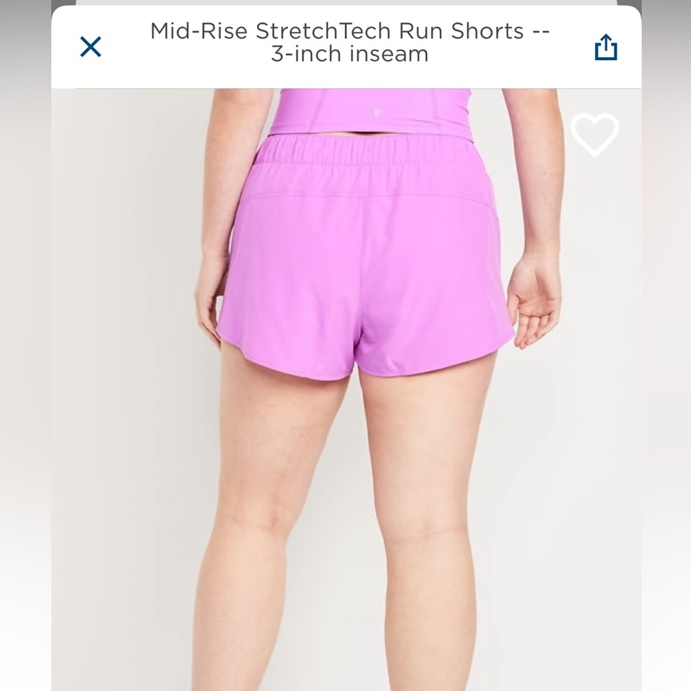 Old Navy Mid-Rise Running Shorts - Picture 2 of 8